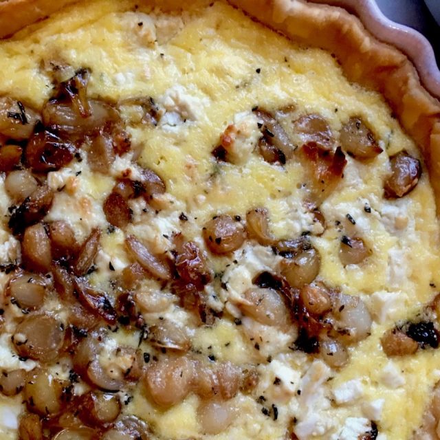 Ottolenghi garlic tart